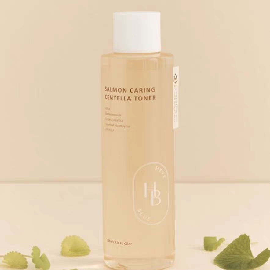 韩国HeveBlue三文鱼子PDRN积雪草爽肤水补水保湿舒缓抗氧化正品