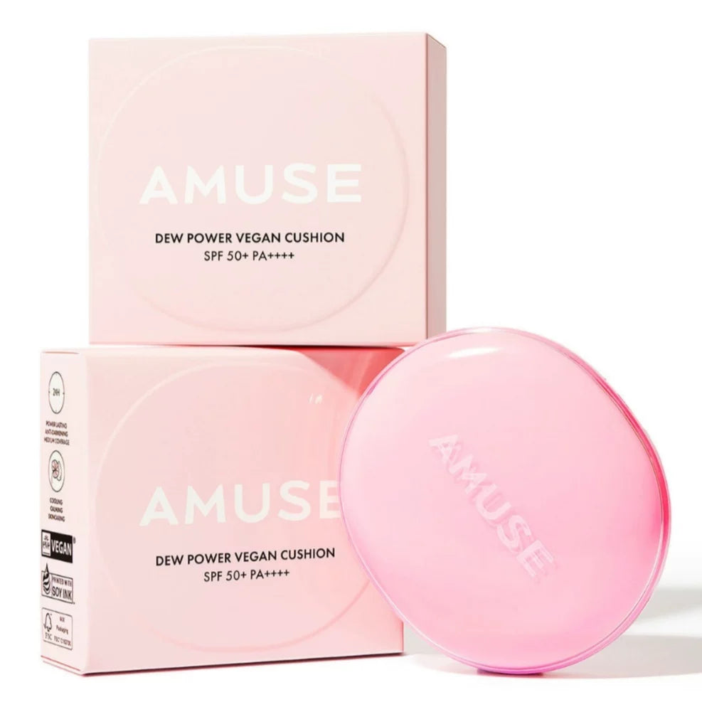 韩国Amuse张元英同款24小时持久果冻气垫小粉盒半水光奶油肌正品