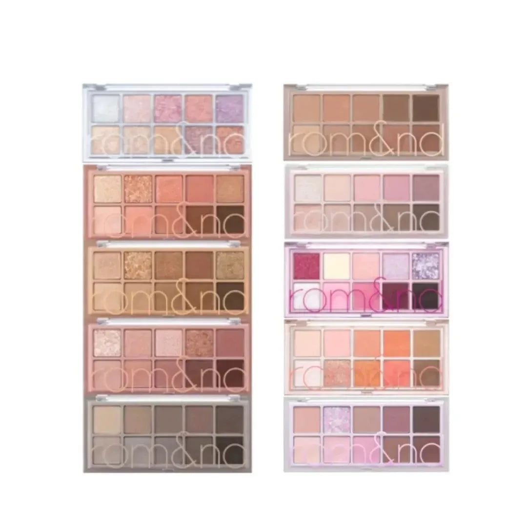 韩国Romand柔魅得花园系列十色眼影盘多色持久不脱妆高颜值正品