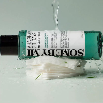 韩国SOMEBYMI莎柏蜜水杨酸茶树爽肤水控油保湿祛痘修复150ml正品