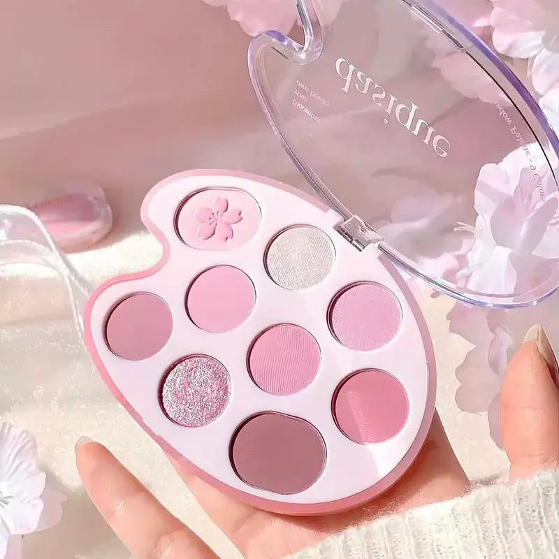 韩国Dasique代曦可新品樱花Blossom九色眼影盘持久不脱妆显色正品