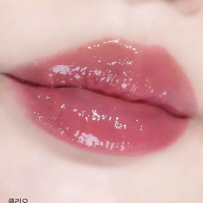 韩国Clio珂莱欧安宥真同款水晶透亮水光唇釉持久保湿甜美高级正品