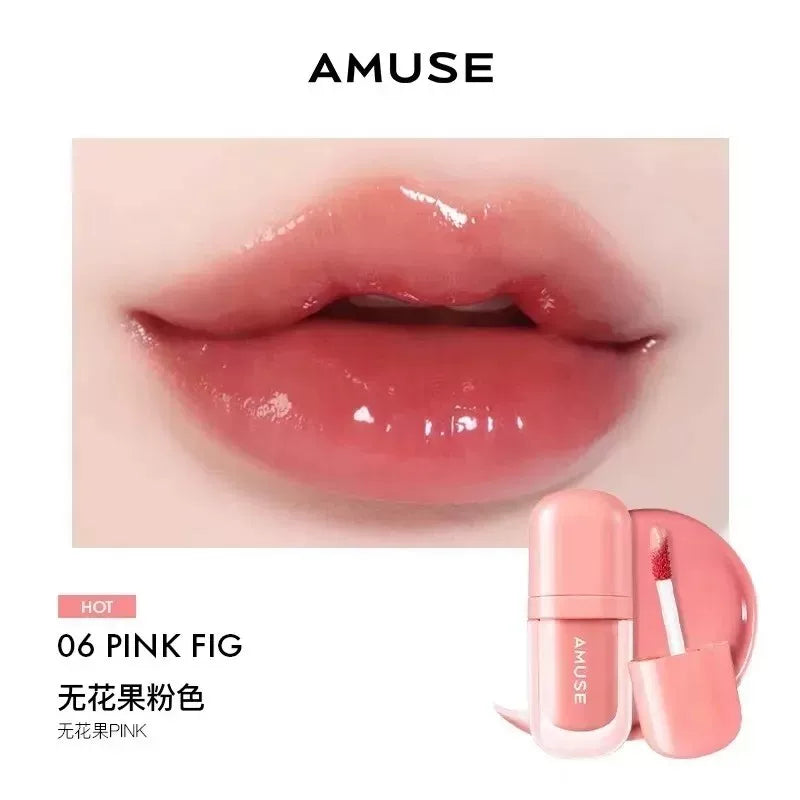 韩国Amuse Bebe张元英同款慕斯水光唇釉水润丰唇唇蜜可爱百搭正品
