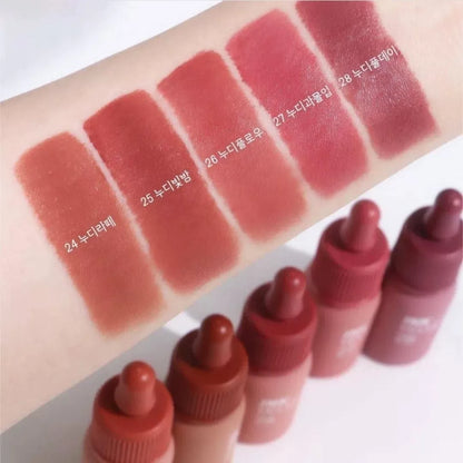 韩国PERIPERA菲丽菲拉空气丝绒唇釉哑光持久易上色显色百搭正品