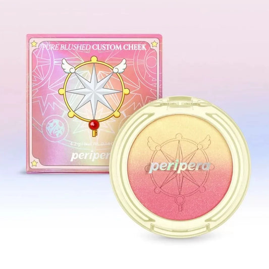 韩国Peripera菲丽菲拉百变小樱限定腮红持久易上色带细闪05正品