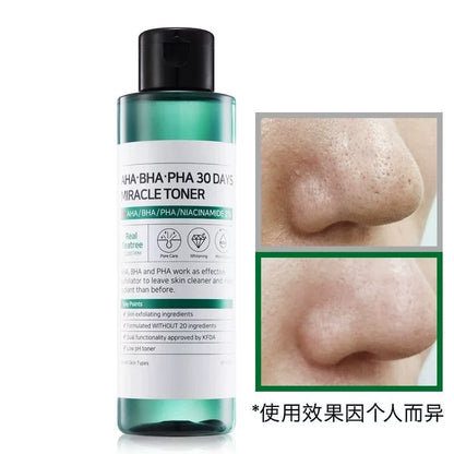 韩国SOMEBYMI莎柏蜜水杨酸茶树爽肤水控油保湿祛痘修复150ml正品