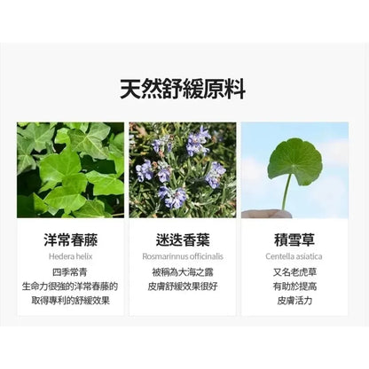 韩国Milktouch洋常青藤镇静面霜保湿滋润修护抗皱舒缓敏感肌正品