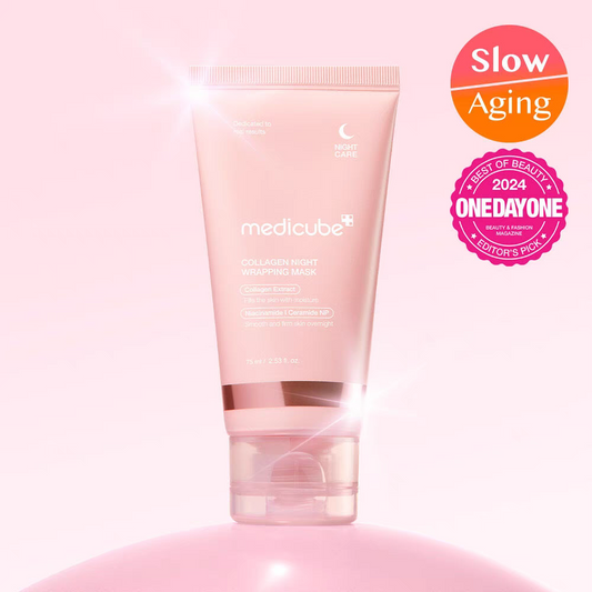 韩国Medicube三重水凝胶原蛋白撕拉面膜修护肌肤弹性保湿紧致正品