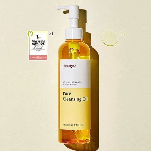 韩国Manyo魔女工厂纯净卸妆油温和不紧绷深层清洁毛孔敏感肌正品