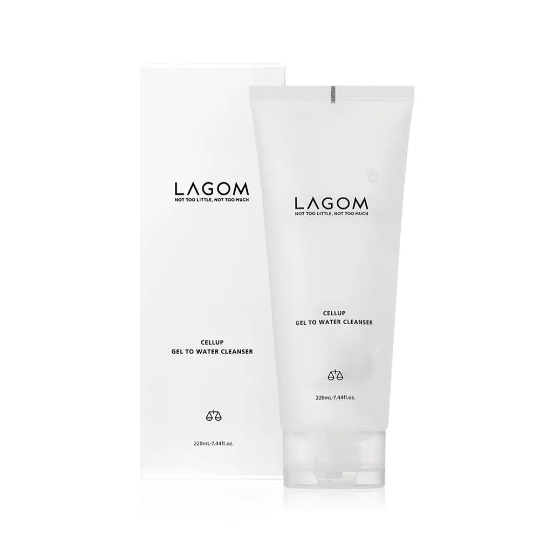 韩国Lagom莉珂蒽氨基酸洗面奶洁面啫喱清爽温和水润收缩毛孔正品