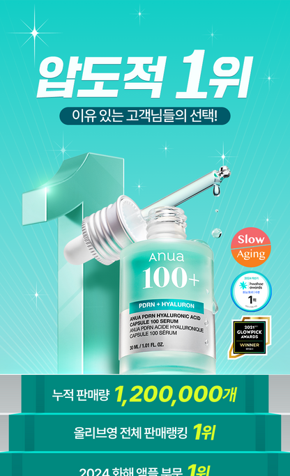 韩国Anua三文魚PDRN透明质酸精华限定套装深层保湿弹润提亮正品