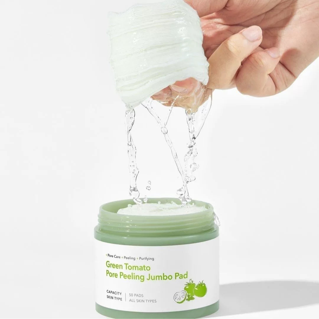 韩国SUNGBOON EDITOR绿番茄棉片60片补水保湿紧致毛孔抗氧化正品