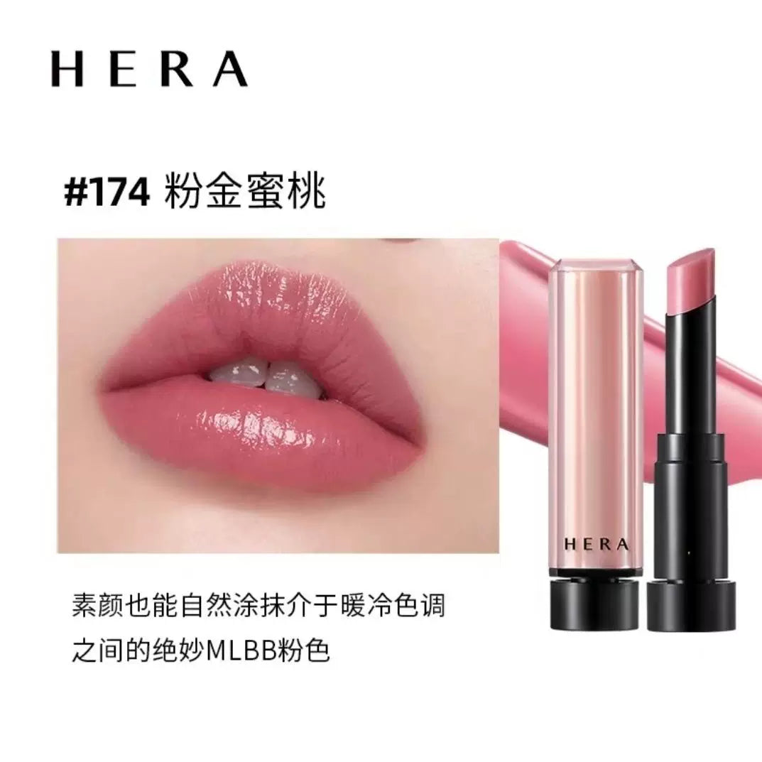 Hera赫妍小粉管唇膏魅感裸透口红174保湿水润持久锁色一抹显色435