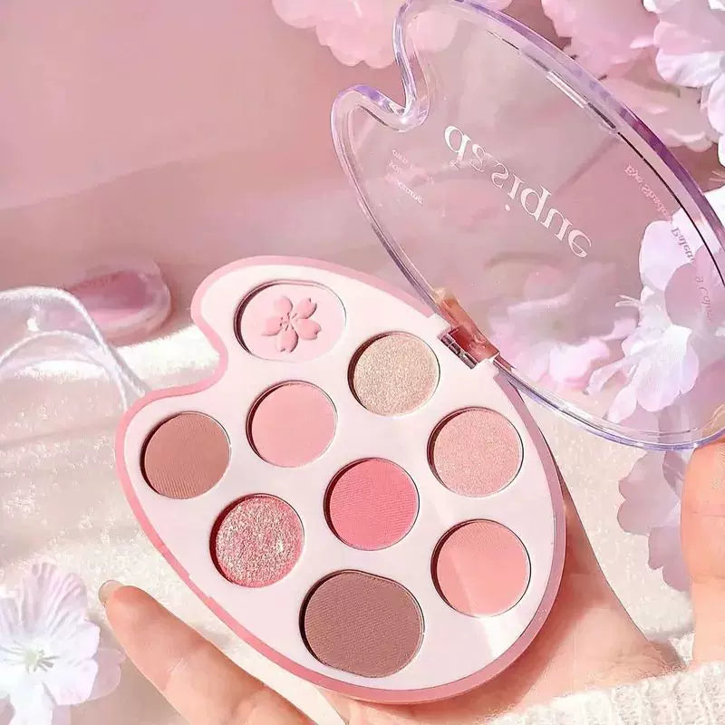 韩国Dasique代曦可新品樱花Blossom九色眼影盘持久不脱妆显色正品