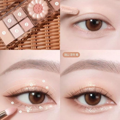 韩国Peripera菲丽菲拉恋上药果眼影盘珠光哑光高光持久不脱妆正品