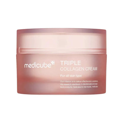 韩国Medicube三重胶原蛋白紧致高保湿面霜修护弹润抗皱舒缓正品