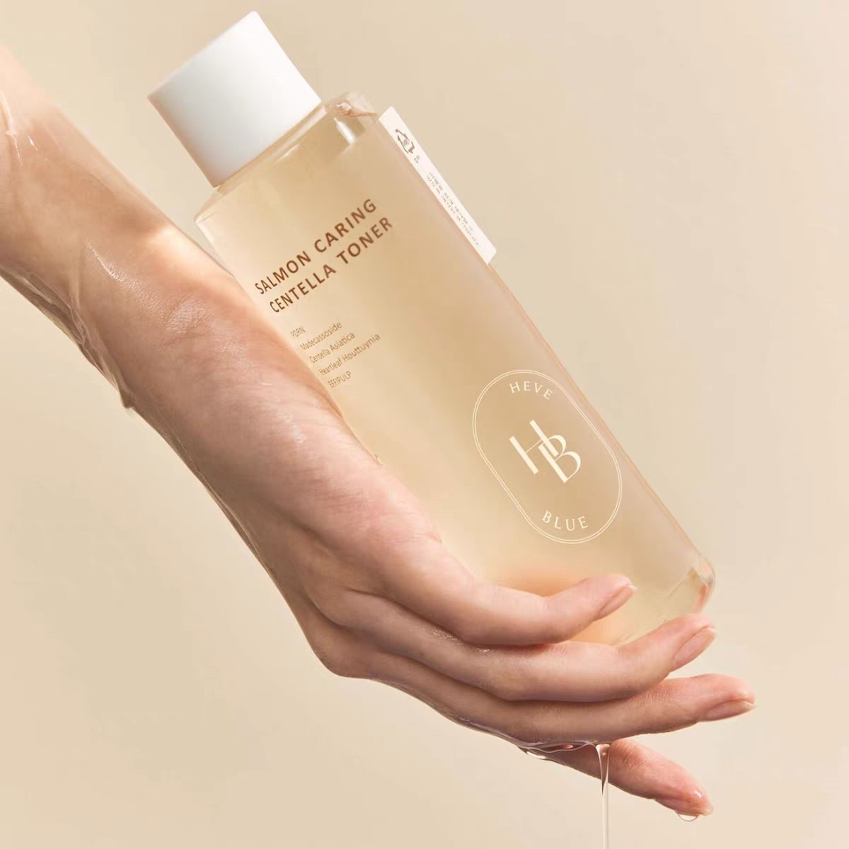 韩国HeveBlue三文鱼子PDRN积雪草爽肤水补水保湿舒缓抗氧化正品