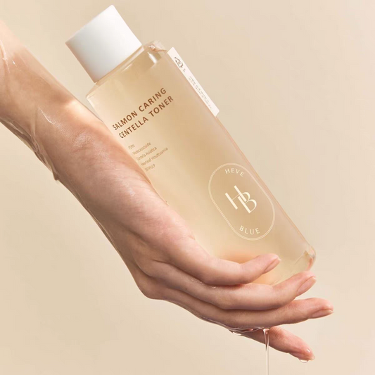 韩国HeveBlue三文鱼子PDRN积雪草爽肤水补水保湿舒缓抗氧化正品