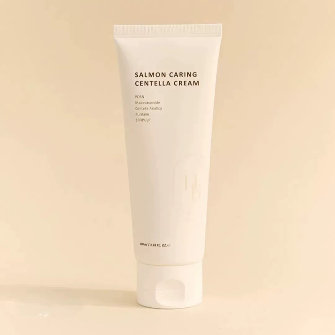 韩国HeveBlue三文鱼子PDRN积雪草面霜去红保湿修护舒缓抗氧化正品