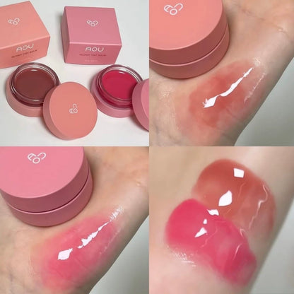 韩国Aou宋智雅推荐水光丰盈唇膏润唇膏淡化唇纹嘟嘟唇送唇扫正品