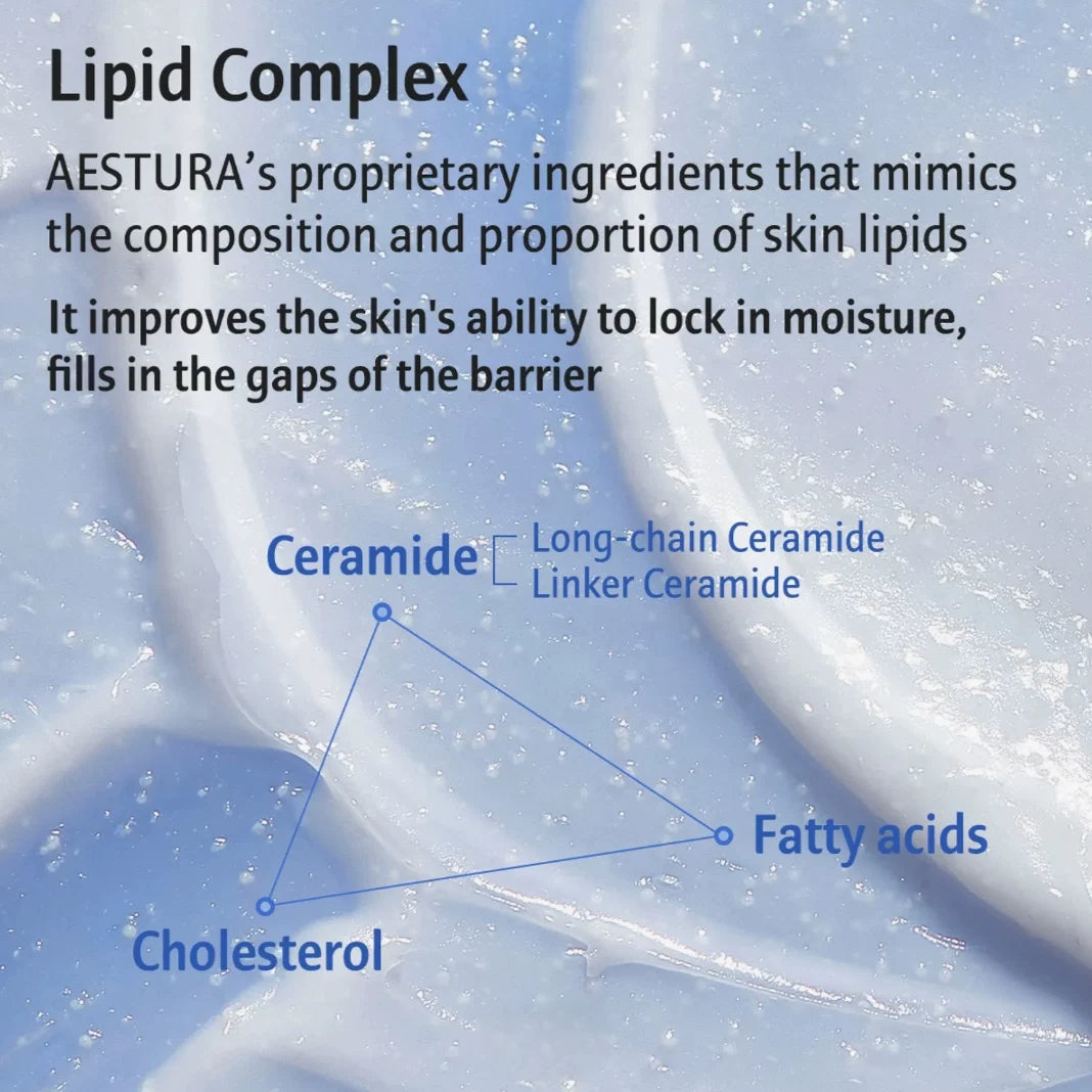 韩国AESTURA/瑷丝特兰神经酰胺面霜修护屏障高保湿舒缓敏肌正品