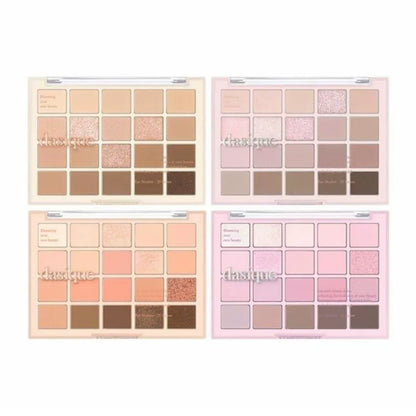 韩国Dasique代曦可20色眼影盘珠光哑光持久不飞粉燕麦奶茶色正品