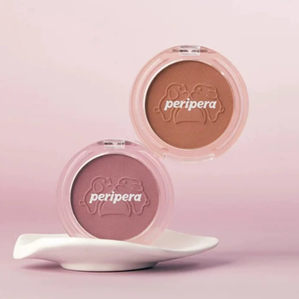 韩国Peripera菲丽菲拉新品腮红膨胀收缩色持久元气自然百搭正品