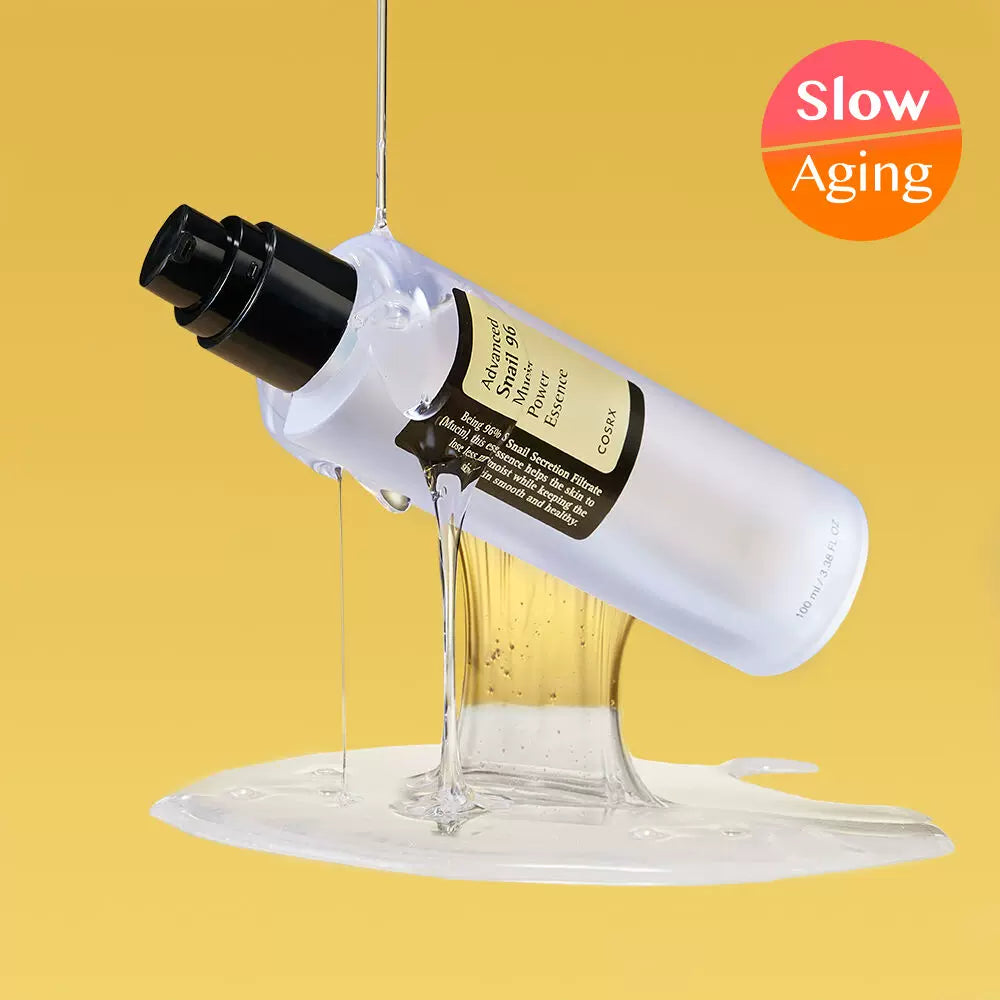 代 cosrx96%蜗牛蛋白精华液100ml 保湿修护紧致肌肤 韩国本土版