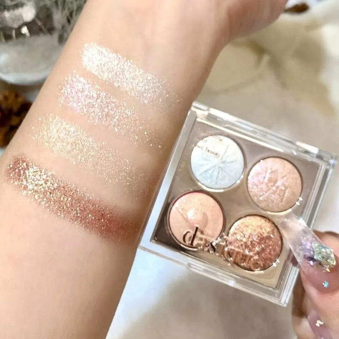 韩国Dasique代曦可圣诞限定眼影星空碎钻持久不飞粉高颜值正品