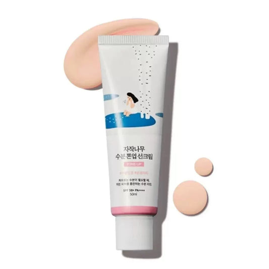 韩国ROUNDLAB独岛白桦树防晒霜防紫外线水润保湿提亮肤色男女正品