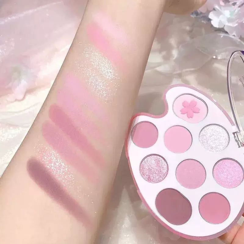 韩国Dasique代曦可新品樱花Blossom九色眼影盘持久不脱妆显色正品