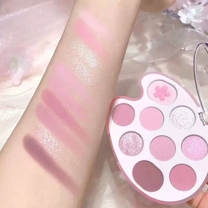 韩国Dasique代曦可新品樱花Blossom九色眼影盘持久不脱妆显色正品