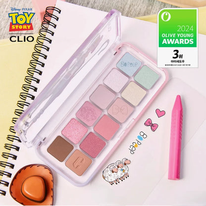 韩国Clio珂莱欧玩具总动员联名款眼影盘持久不晕染百搭爆款正品