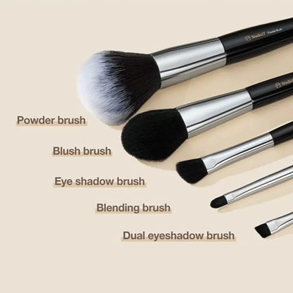 現貨｜Studio 17 Portable Makeup Brush Set 五枝化妝刷套裝連小袋子