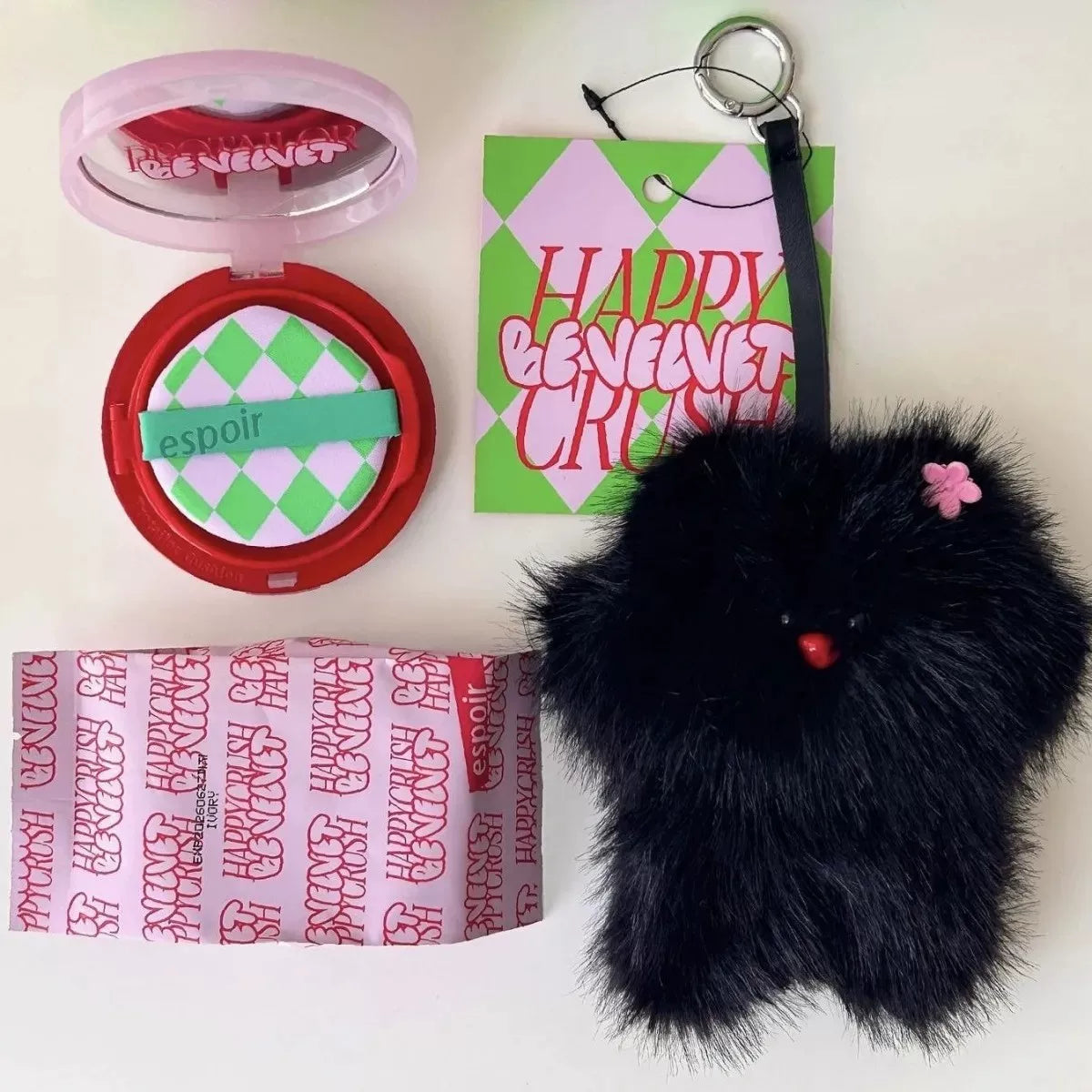 韩国Espoir艾丝珀丝绒无暇气垫柔雾持久遮瑕不脱妆提亮防晒正品