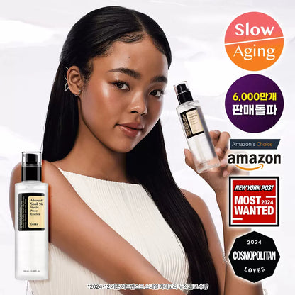 代 cosrx96%蜗牛蛋白精华液100ml 保湿修护紧致肌肤 韩国本土版