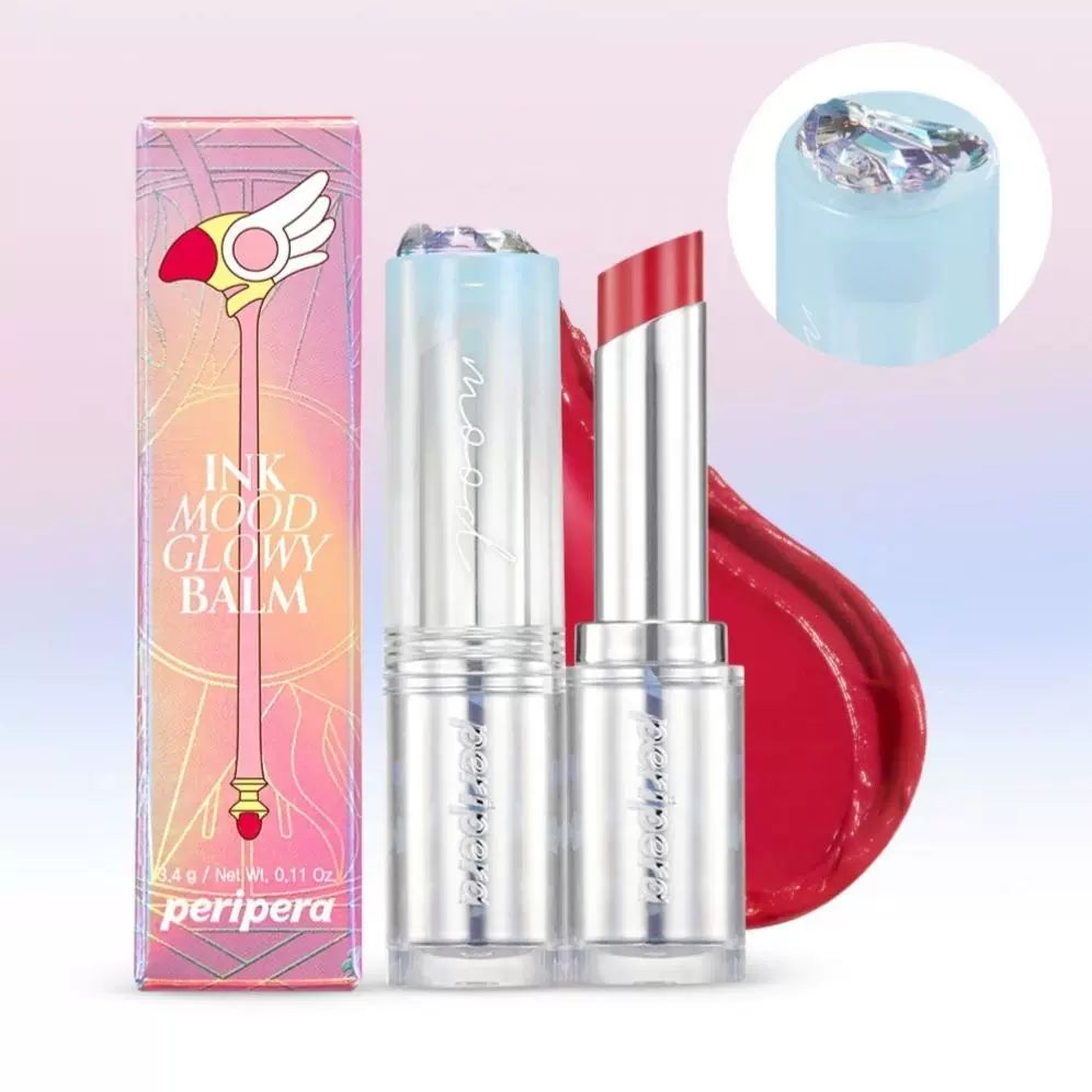 韩国新品Peripera菲丽菲拉百变小樱限定口红水光持久保湿细闪正品