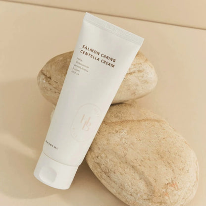 韩国HeveBlue三文鱼子积雪草舒缓保湿护肤套装(爽肤水+安瓶+面霜)