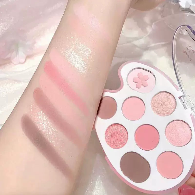 韩国Dasique代曦可新品樱花Blossom九色眼影盘持久不脱妆显色正品