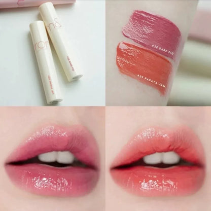 韩国Romand牛油果空气丝绒镜面水光唇釉持久保湿不掉色裸色正品