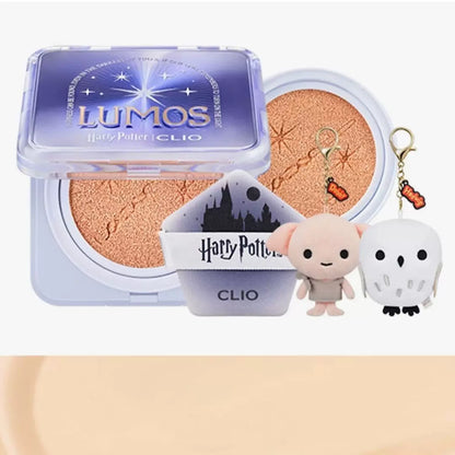 韩国Clio新品哈利波特无暇气垫轻薄持久遮瑕美白水光不脱妆正品