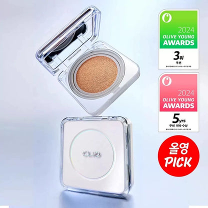 韩国Clio珂莱欧白月光无暇空气气垫轻盈细滑持久遮瑕不脱妆正品