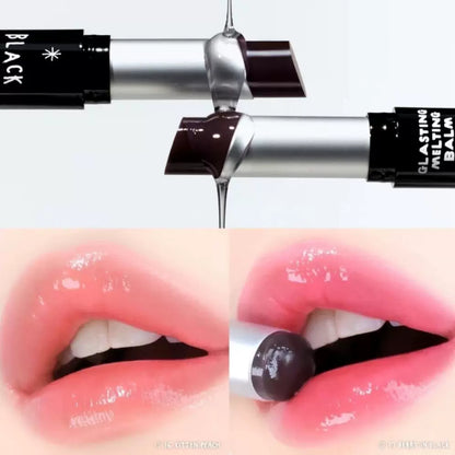 韩国Romand酷黑限定联名款水光晶冻口红果冻唇膏持久易上色正品