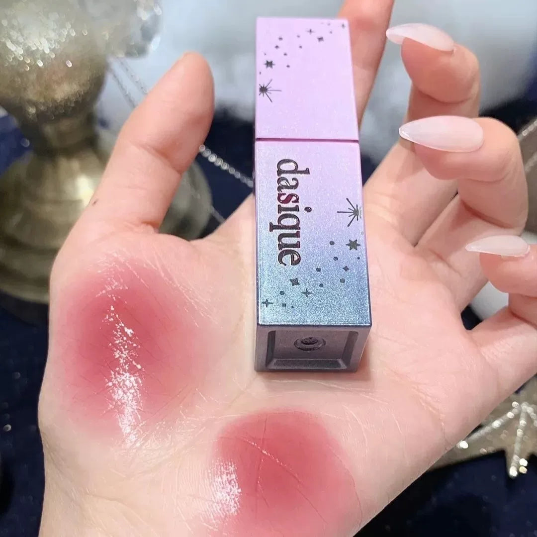 韩国Dasique代曦可圣诞限定罗盘星空镜面唇釉持久不掉色爆款正品