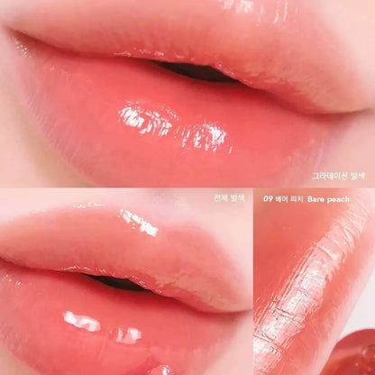 韩国Clio珂莱欧安宥真同款水晶透亮水光唇釉持久保湿甜美高级正品