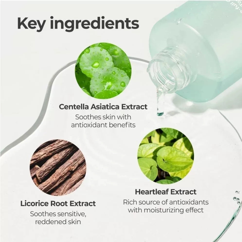 韩国Numbuzin1号积雪草爽肤水清爽补水保湿祛痘舒缓敏感肌正品