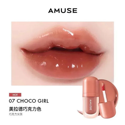 韩国Amuse Bebe张元英同款慕斯水光唇釉水润丰唇唇蜜可爱百搭正品