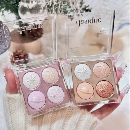 韩国Dasique代曦可圣诞限定眼影星空碎钻持久不飞粉高颜值正品