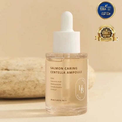 韩国HeveBlue三文鱼子PDRN积雪草安瓶精华去红保湿舒缓抗氧化正品