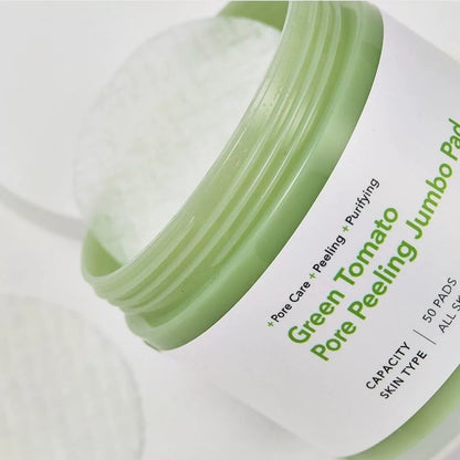 韩国SUNGBOON EDITOR绿番茄棉片60片补水保湿紧致毛孔抗氧化正品